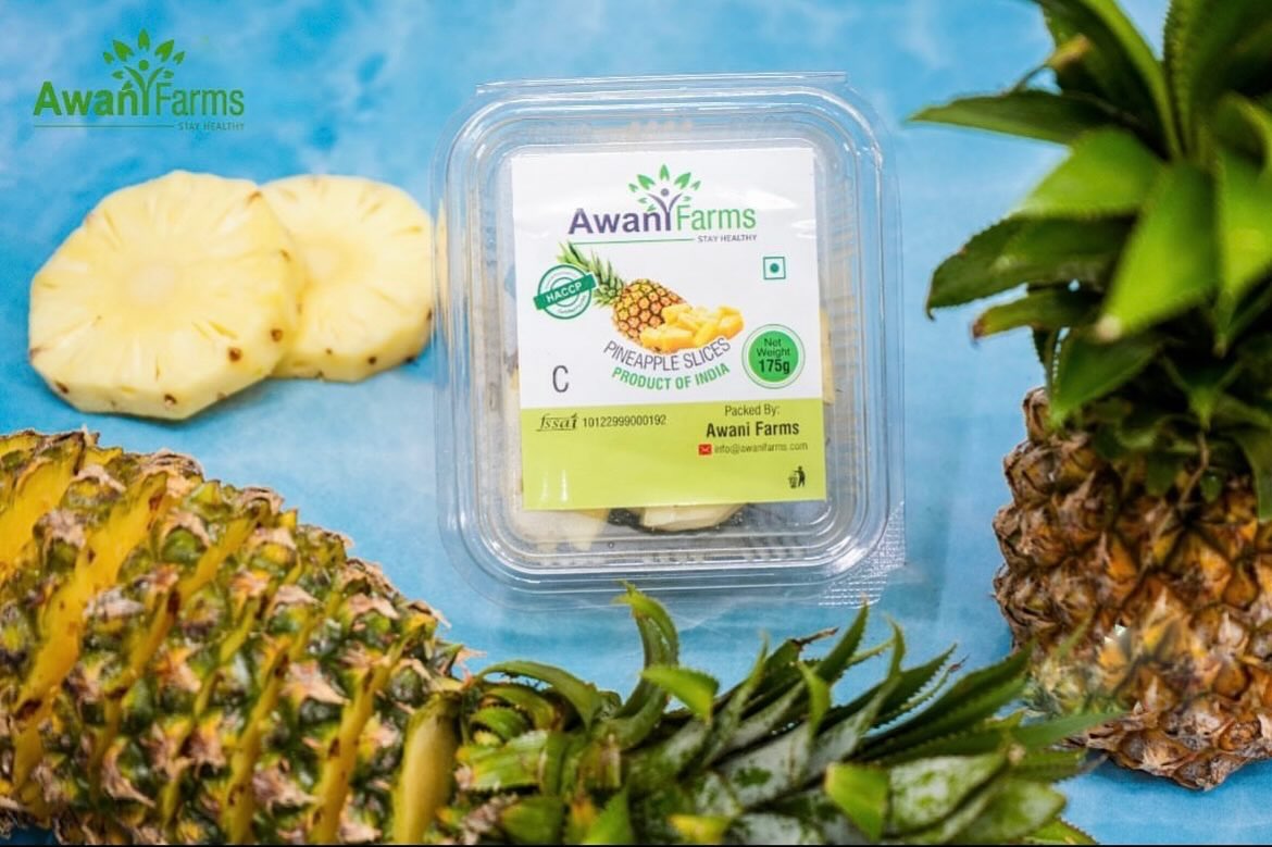 Freshly cut pineapple with a pinch of chat masala - A perfect snack for evening cravings 🤤 now available @swiggyindia #swiggyinstamart #bengaluru

#pineapple #awanifarms #cutpineapple
